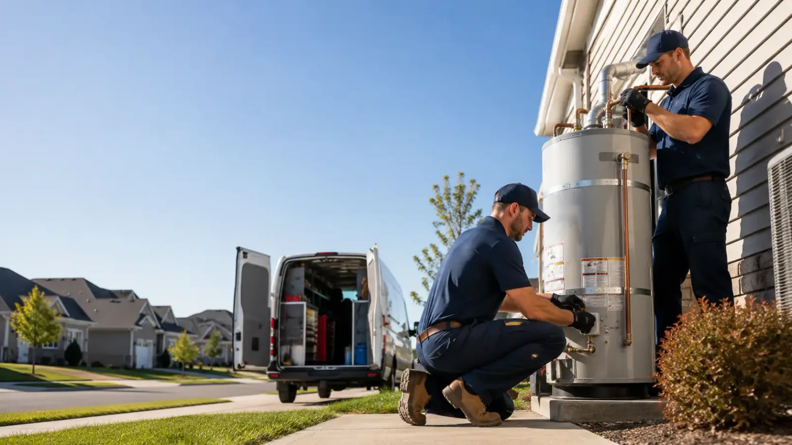 Water Heater Installation in Jamestown, OH